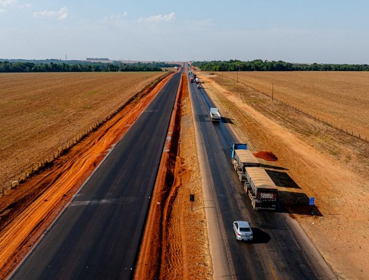 Dados da ANTT apontam que obras do Governo de MT na BR-163 representam 28% dos investimentos em rodovias federais