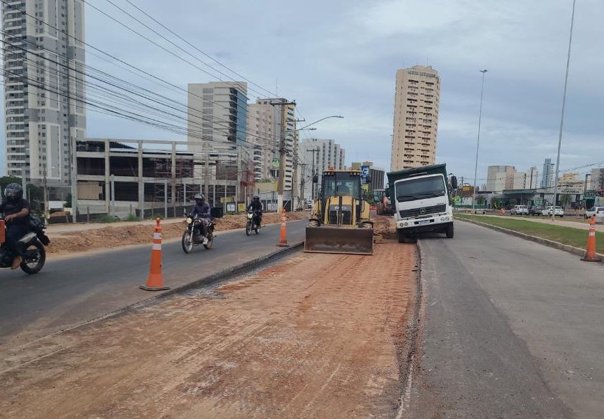 CUIABÁ-MT: Trânsito na Avenida do CPA pode ter interdições com obras de recuperação do asfalto