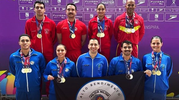 PMESP CONQUISTA 19 MEDALHAS NO CAMPEONATO PAULISTA MASTER DE NATAÇÃO DE INVERNO pmesp-conquista-19-medalhas-no-campeonato-paulista-master-de-natacao-de-inverno