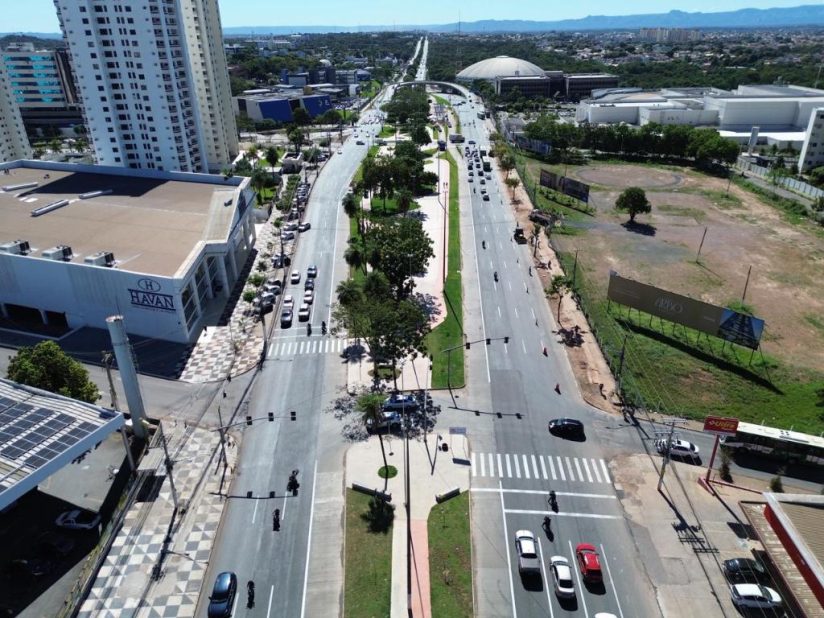 CUIABÁ-MT: Recuperação do asfalto foi concluída e pequenas intervenções são realizadas em pontos do corredor do BRT