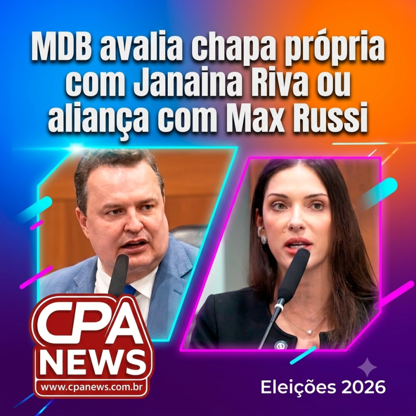 Reviravolta em MT: saída de Jayme reconfigura xadrez de 2026 e MDB avalia chapa própria com Janaina Riva ou aliança com Max Russi