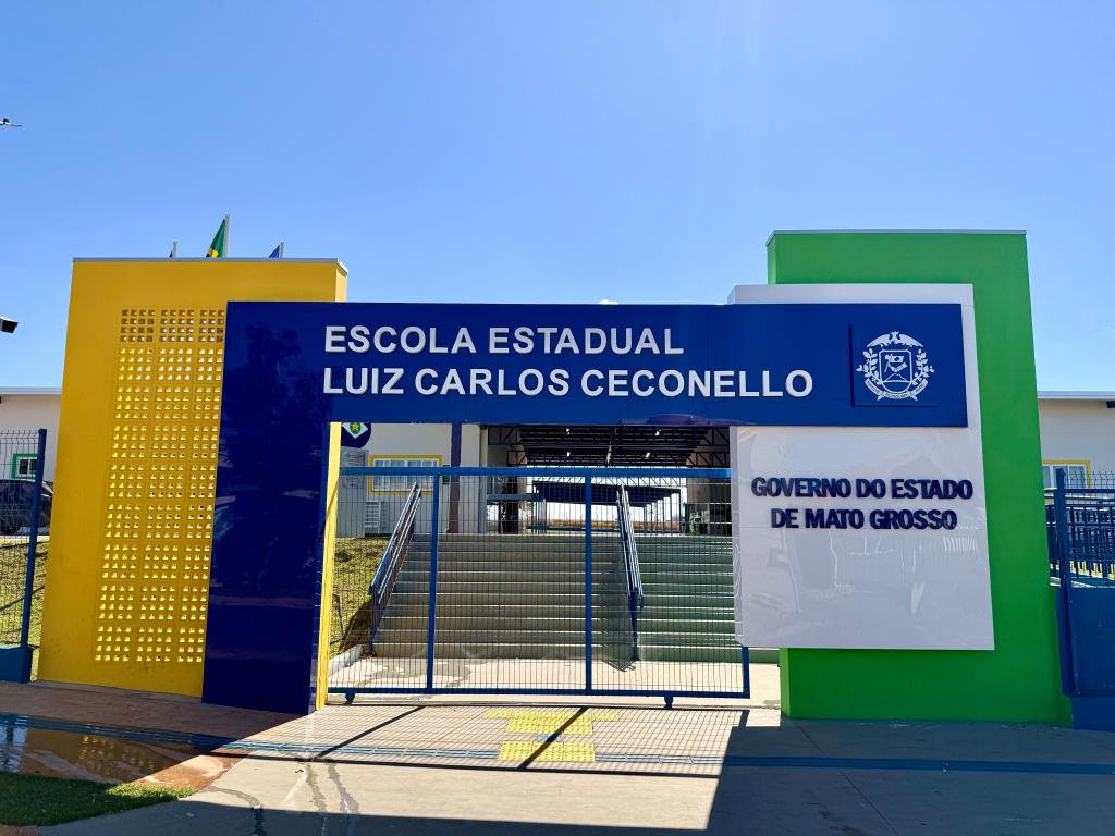 Governo de MT entrega nova escola estadual em Lucas do Rio Verde
