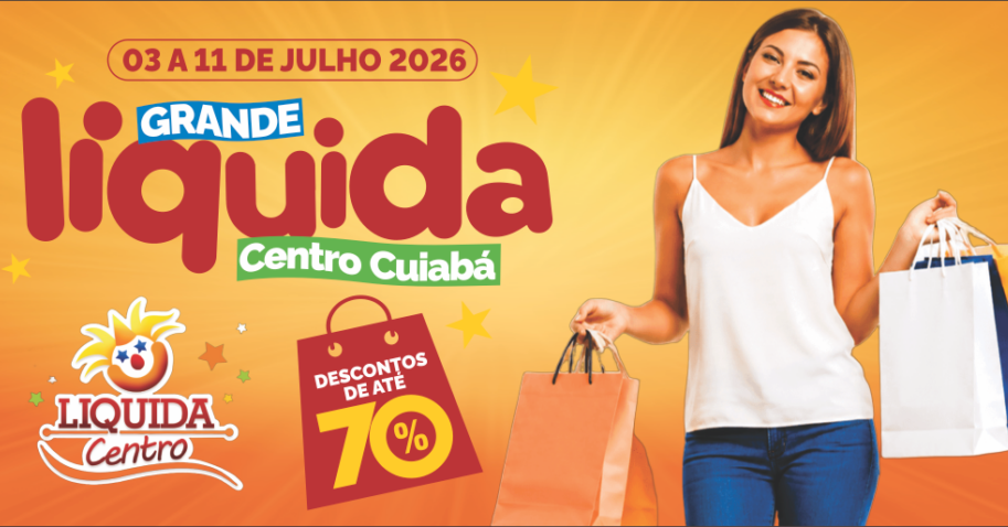 Liquida Centro começa nesta sexta-feira com expectativa de aumentar vendas em até 30% em Cuiabá
